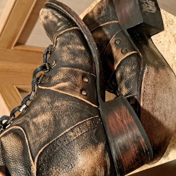 Freebird by Steven Gage combat boots 8 - Picture 7 of 11